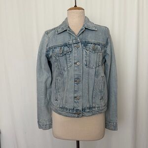 Lucky Brand Faded Blue Denim Jacket